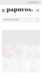 Mobile Screenshot of papuros-shop.com